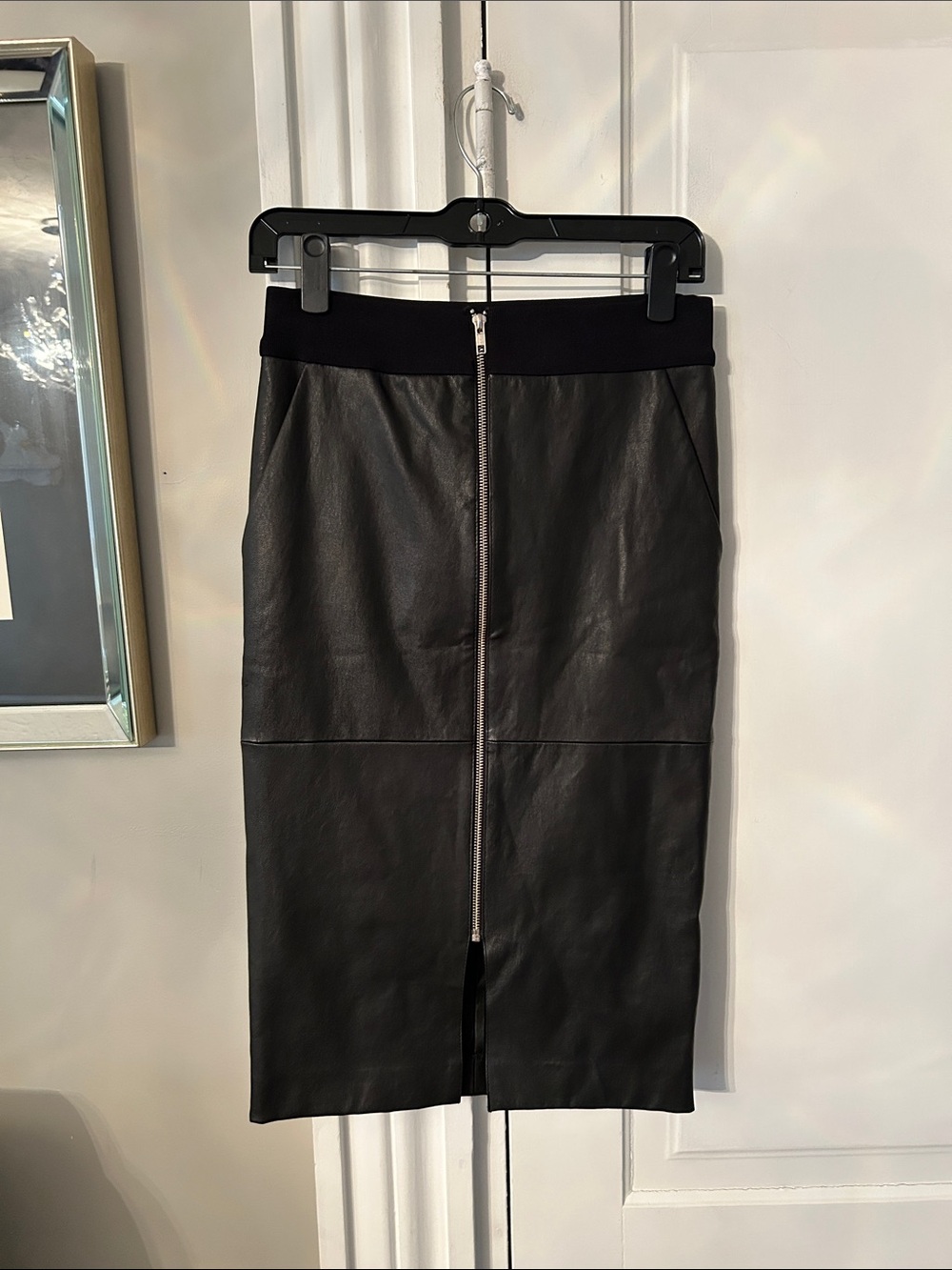 ALC Asheton Leather Skirt NWOT